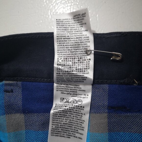 NWT Old Navy Men's Size 32/34 Navy Light Fleece Lined Straight Leg Casual Pants - Picture 8 of 12